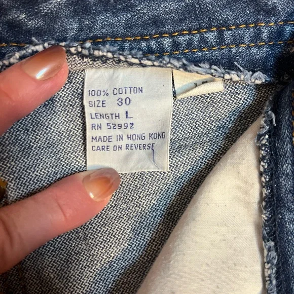 Jordache Women's vintage Straight Leg Jeans - Blue - Picture 5 of 9